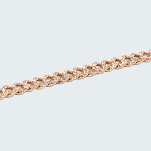 Diamond Pave Cuban Link Necklace – Lauren Belle Jewelry