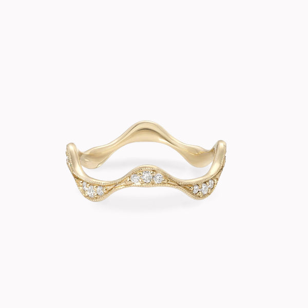 Diamond Berceuse Flow Ring