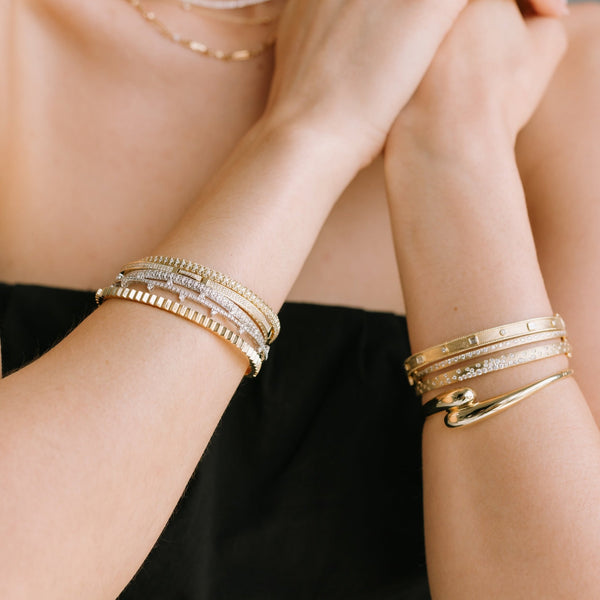 Fluted Bangle