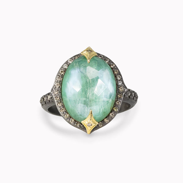 Emerald Crivelli Statement Ring