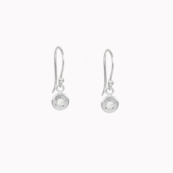 Petite North Star Dangles