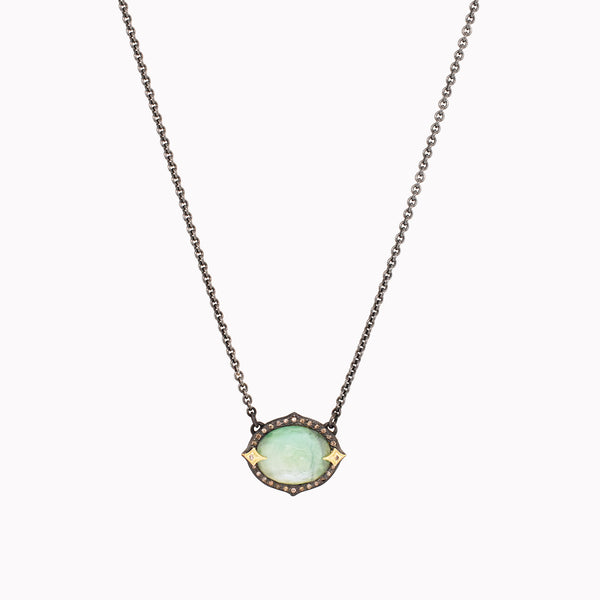 Emerald Crivelli Statement Pendant Necklace