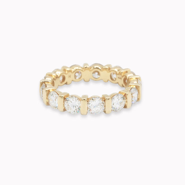 Brilliant Cut Diamond Eternity Band