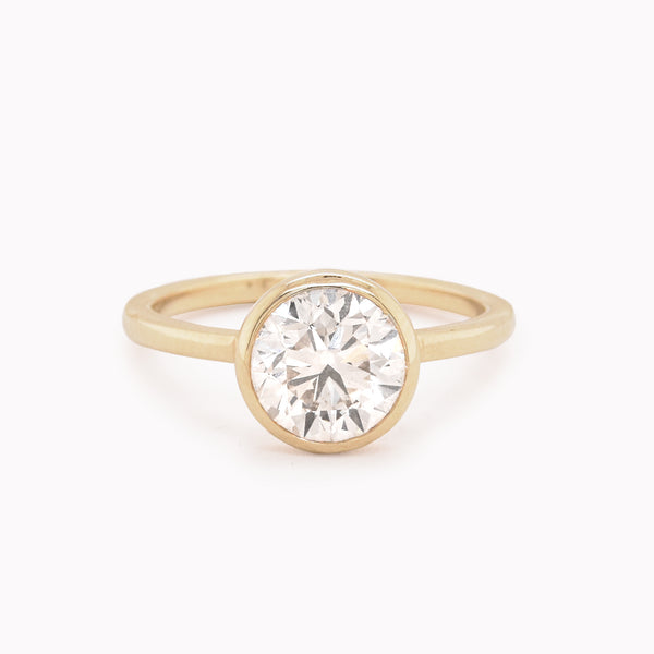 Jane 2.01ct Round Engagement Ring